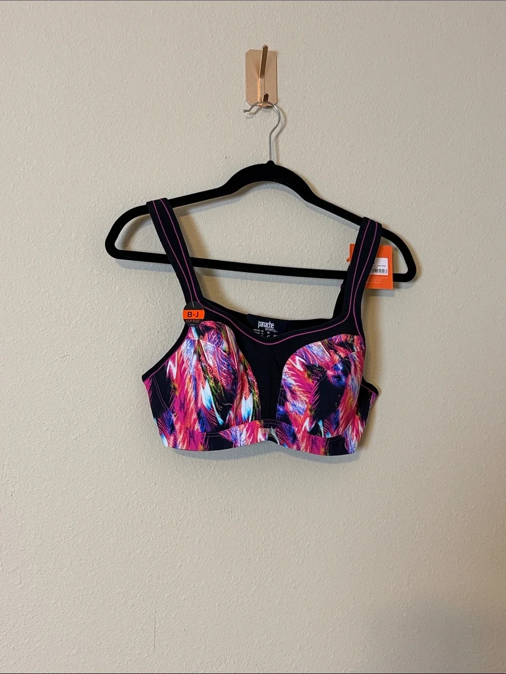 Panache Galaxy Print Sports Bra Size 38C NWT
